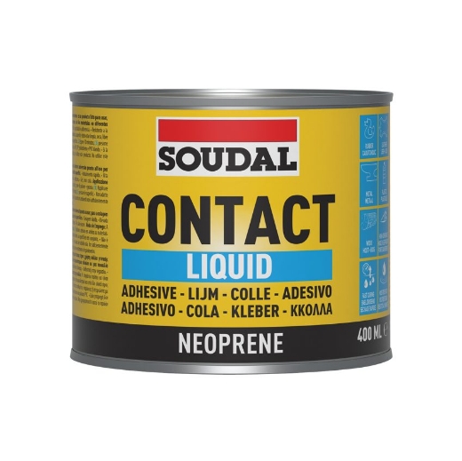 Afbeeldingen van Soudal vloeibare contactlijm 44A, blik 400ml - 122295