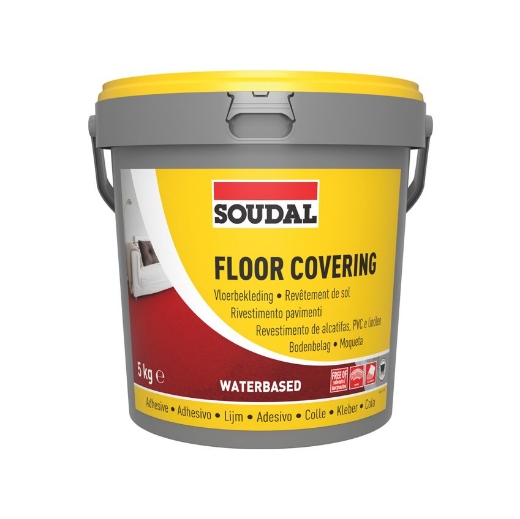 Afbeeldingen van Soudal Vloerbekledingslijm 26A, emmer 5kg. - 100020
