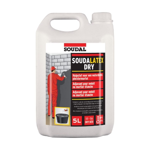 Afbeeldingen van Soudal Soudalatex DRY, bus 5l - 126047