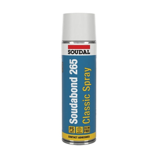 Afbeeldingen van Soudal Soudabond 265 classic spray (lijmspray), spuitbus 500ml - 146309