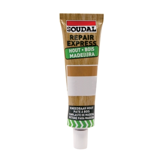 Afbeeldingen van Soudal Kneedbaar hout meranti, tube 50ml - 103486