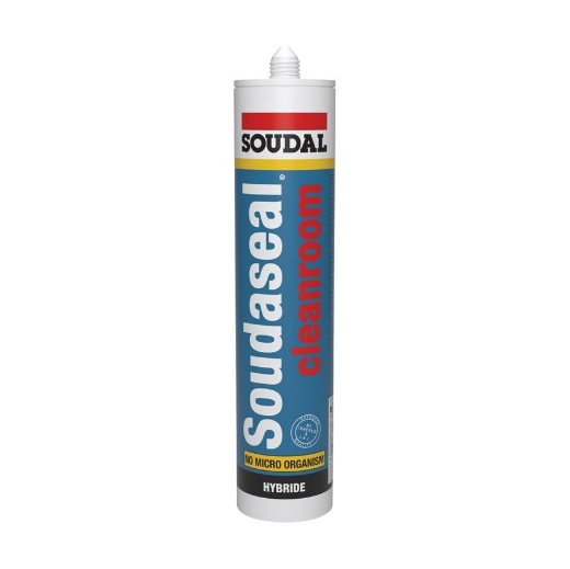 Afbeeldingen van Soudal Soudaseal cleanroom wit, koker 290ml - 112302