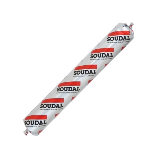 Afbeeldingen van Soudal Soudaseal 222 LM cremewit Ral 9001, worst 600ml excl spuitmond - 158848