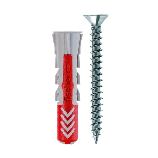 Afbeeldingen van Fischer spreidplug Duopower 8x40 s, incl. schroef 5x60 - 535460
