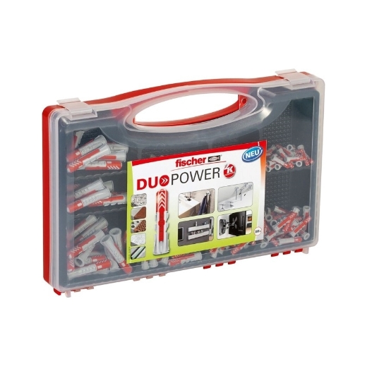 Afbeeldingen van Fischer pluggenset Red box Duopower - 535973