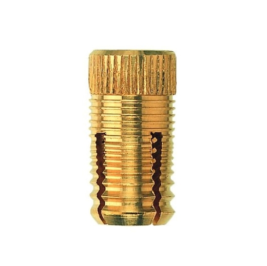 Afbeeldingen van Fischer messing plug PA 4 M6/13.5 - 59484