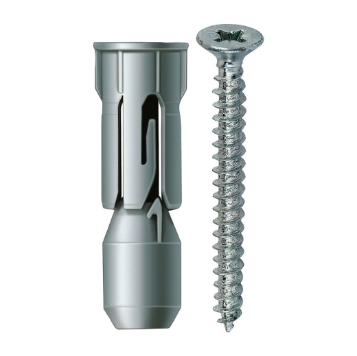 Afbeeldingen van Fischer plaatplug PD 10 S, met schroef 5x40mm - 15936