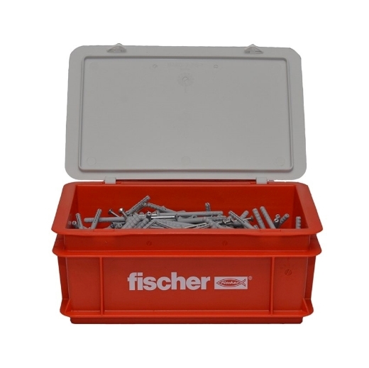 Fischer box nagelplug klein type N 6x40/10 S, 200st. - 523726