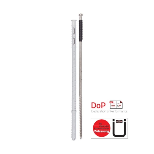 Afbeeldingen van Fischer mechanisch spouwmuuranker VBS-M 8x225, inox A4 - 514239