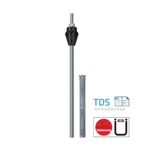 Afbeeldingen van Fischer thermisch gescheiden afstandsmontage Thermax 16/250 M12 inox A4 - 575232