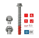 Afbeeldingen van Fischer betonschroef Ultracut FBS 12x85/25/10 US, inox A4, zeskant SW17 - 543576