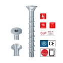Afbeeldingen van Fischer betonschroef Ultracut FBS II 6x100/45 SK, verzonken kop Torx TX30 - 546386