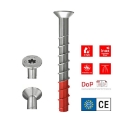 Afbeeldingen van Fischer betonschroef Ultracut FBS 8x90/40/25 SK, inox A4 verzonken kop Torx TX40 - 543581