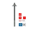 Afbeeldingen van Fischer doorsteekanker FAZ II 12/10 GS (12x120), inox A4, met grote onderlegring SW19 - 501414
