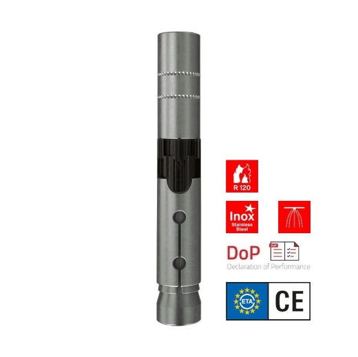 Afbeeldingen van Fischer veiligheidsanker FH II-I 12/M6 (12x77.5), inox A4, met binnendraad - 520360