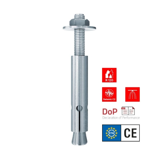Afbeeldingen van Fischer binnendraadanker Zykon FZA 10X40 M6/10 SW10 - 60712