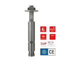 Afbeeldingen van Fischer binnendraadanker Zykon FZA 18X80 M12/25, inox A4 SW19 - 60781