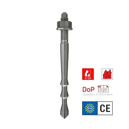 Afbeeldingen van Fischer highbond ankerstang FHB II-A L M16x145/30, inox A4 - 506914