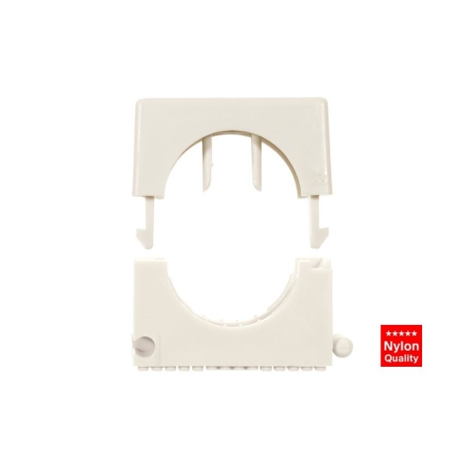 Afbeeldingen van Fischer blokzadel SCH 12-16 Wit - 60016