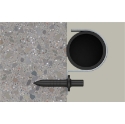 Afbeeldingen van Samontec metalen zadel dubbel BSMD 18 - 60170