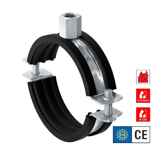 Afbeeldingen van Samontec pijpbeugel FRS 12-15 M8/M10 - 510969