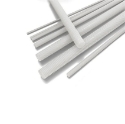 Afbeeldingen van Draadstang Din 976 lengte 1m M6 wit kunststof PA 6.6