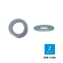 Afbeeldingen van Vlakke sluitring Din 125A M27 (28x50x4.0) verzinkt