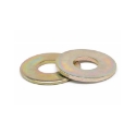 Afbeeldingen van Vlakke sluitring Din 9021 M4 (4.3x12x1) messing