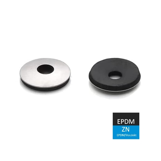 Afbeeldingen van Afdichtingsring 4.8x16mm EPDM/verzinkt