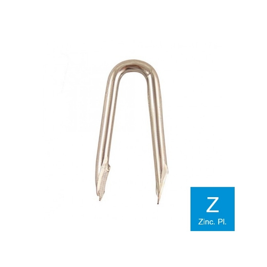 Afbeeldingen van 5kg. Krammen 2.0x20 verzinkt