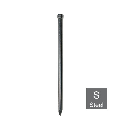 Afbeeldingen van 5kg. Nagel met ronde kop 1.8x30 blank staal