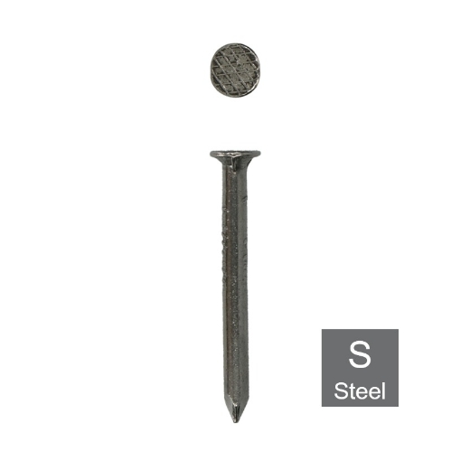 Afbeeldingen van 5kg. Ankernagel met verzonken kop 5.0x55 blank staal