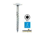 Afbeeldingen van Woodies® Ultimate constructieschroef Torx TX40 met tellerkop 10x120/70 verzinkt - 61790641