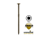 Afbeeldingen van Woodies® Ultimate constructieschroef Torx TX40 met tellerkop 8x160/80 shield - 61981731