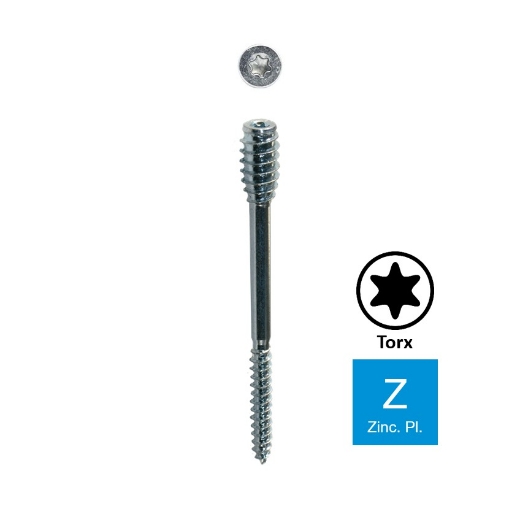 Fischer afstandsschroef ASL 6 x 100 verzinkt - Torx (Per 100 stuks