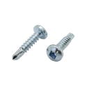 Afbeeldingen van Zelfborende plaatschroef met bolle kop & vierkant indruk Din 7504N-V 4.2x19 verzinkt (SQ2)