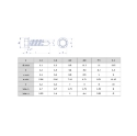 Afbeeldingen van Zelfborende plaatschroef met zeskant kop Din 7504K 4.2x38 verzinkt (SW7)