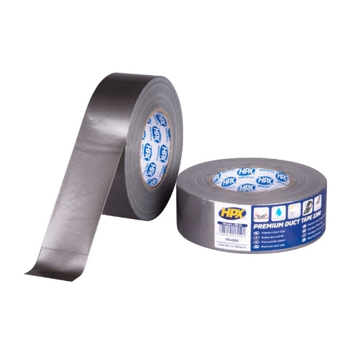 Afbeeldingen van HPX Duct Tape 2200 - zilver 48mm x 50m - PD4850