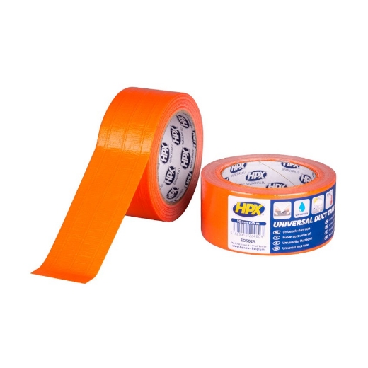 Afbeeldingen van HPX Universele reparatietape - oranje 50mm x 25m - EO5025
