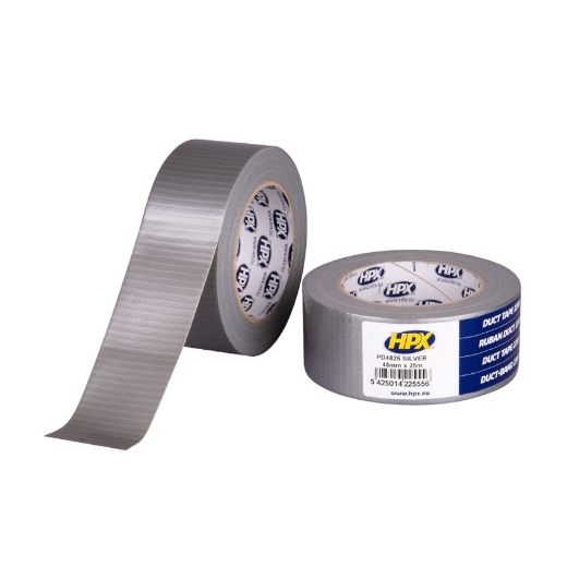 HPX Duct tape 2200 - zilver 48mm x 25m - PD4825
