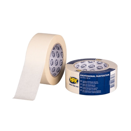 HPX Masking tape 60°C - crèmewit 50mm x 50m - MA5050