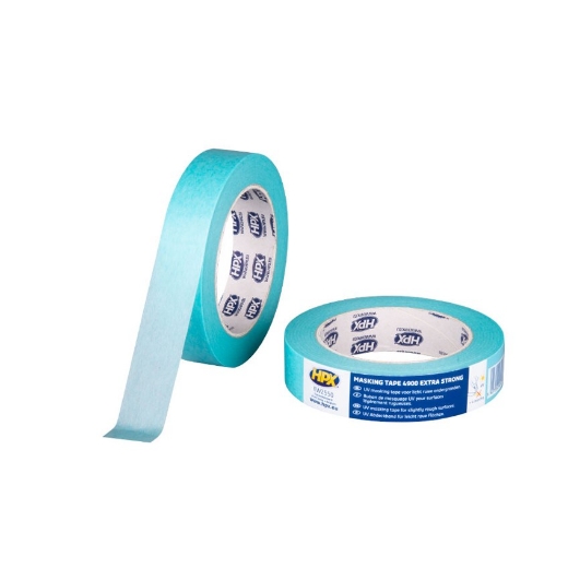 Afbeeldingen van HPX Masking 4900 Extra strong - lichtblauw 25mm x 50m - EW2550
