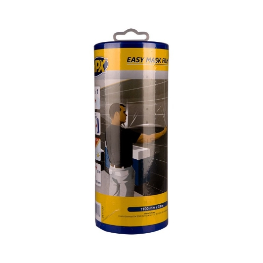 Afbeeldingen van HPX Easy mask film crêpepapier 1100mm x 33m + dispenser - DE11033