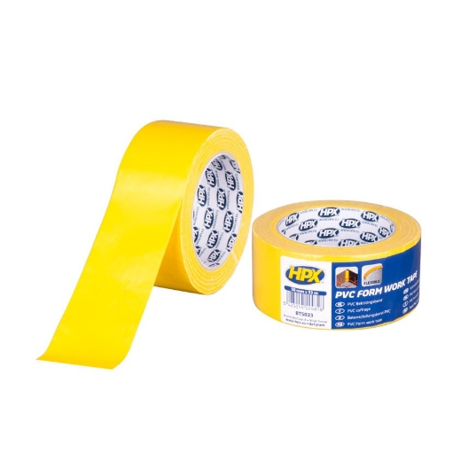 Afbeeldingen van HPX PVC bekistingsband - 50mm x 33m - BT5033