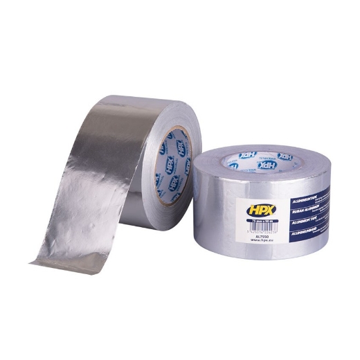 HPX Aluminium tape - 75mm x 50m - AL7550