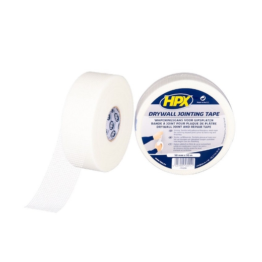 Afbeeldingen van HPX Wapeningsgaas voor gipsplaten 50mm x 90m - FT5090