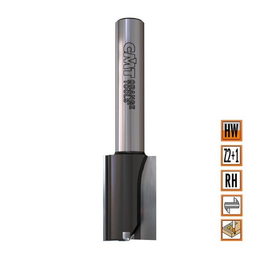 Afbeeldingen van CMT Rechte groeffrees D=20x35mm L=90mm S=12mm Z2+1 HW - 177.200.11