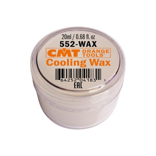 CMT koelwax voor koeling en smering van diamant klokzagen, pot 100ml. - 552.wax