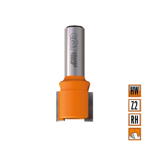 Afbeeldingen van CMT Sponning- en kantenfrees D=23x11mm L=38mm S=6mm Z2 HW - 702.230.11