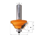 Afbeeldingen van CMT Profielfrees met kogellager D=33.4x13mm R=4 L=61.5mm S=12mm Z2 HW - 941.785.11